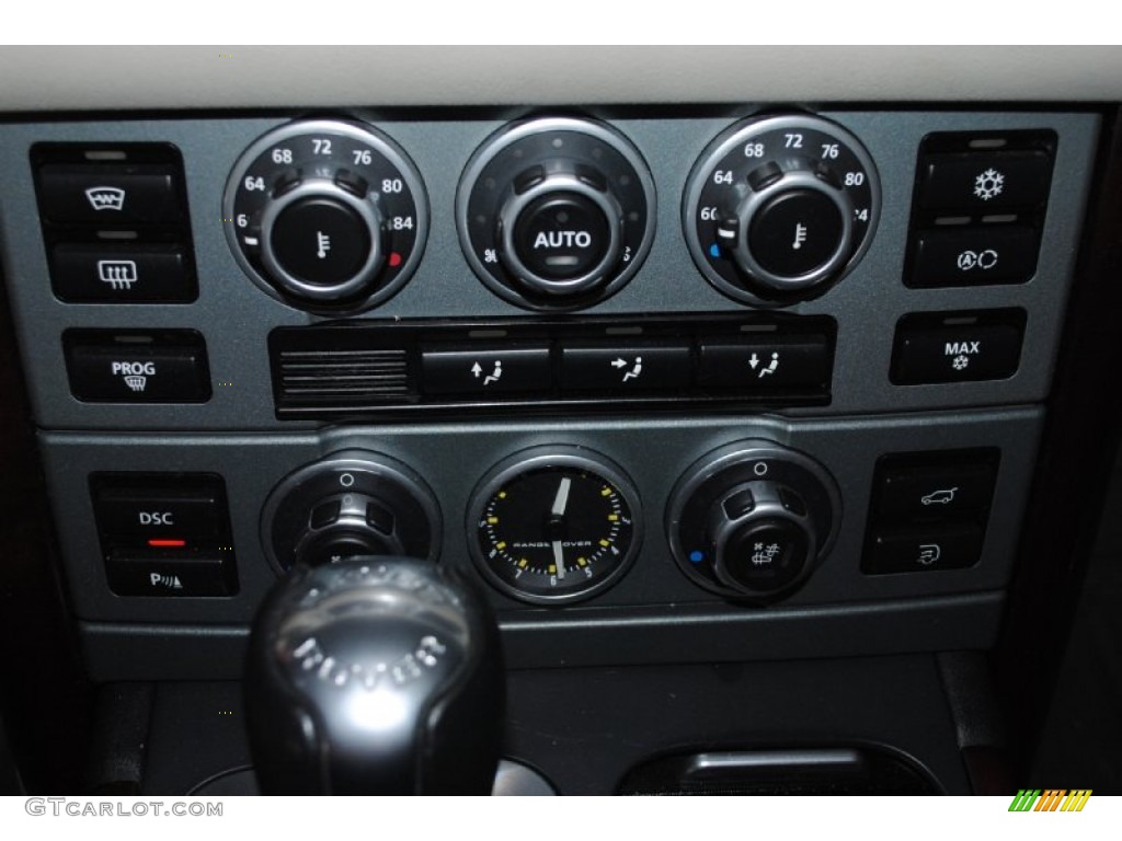 2008 Range Rover V8 HSE - Java Black Pearlescent / Ivory photo #31