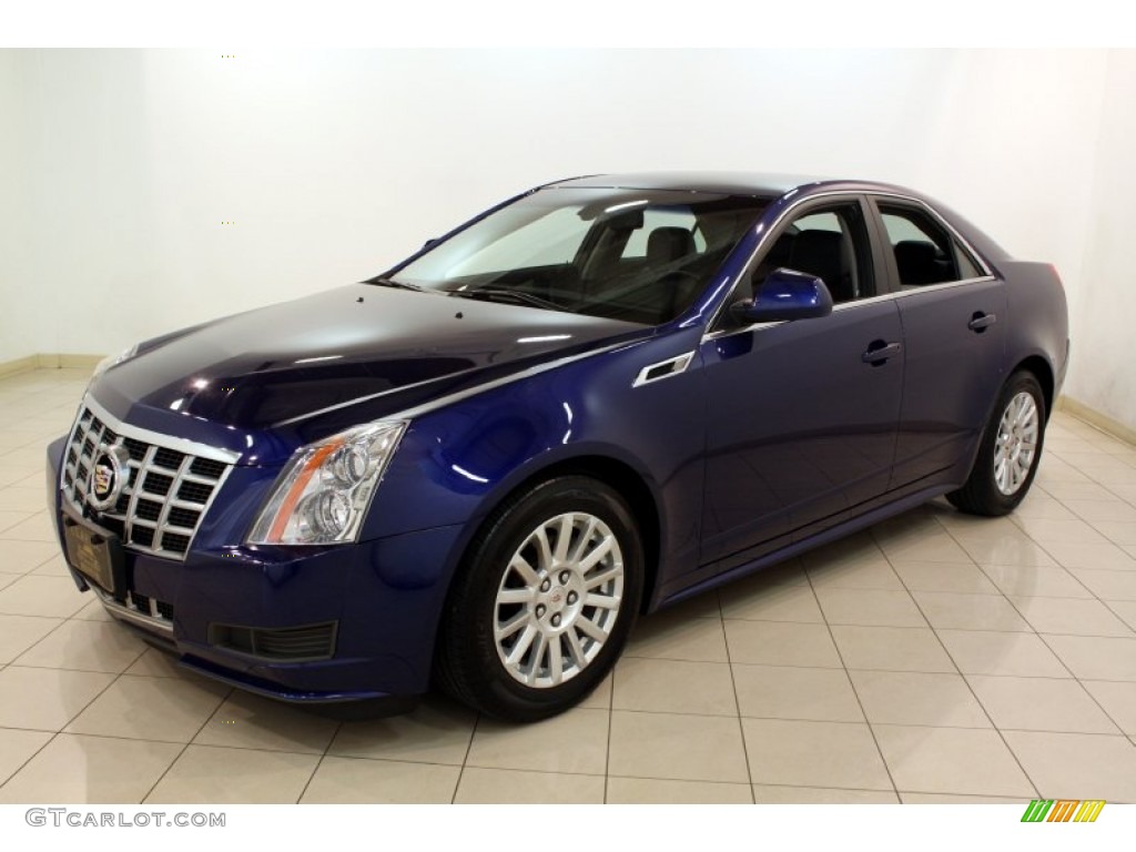 Opulent Blue Metallic 2013 Cadillac CTS 3.0 Sedan Exterior Photo #80443988