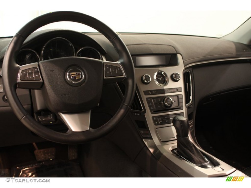 2013 Cadillac CTS 3.0 Sedan Ebony Dashboard Photo #80444080