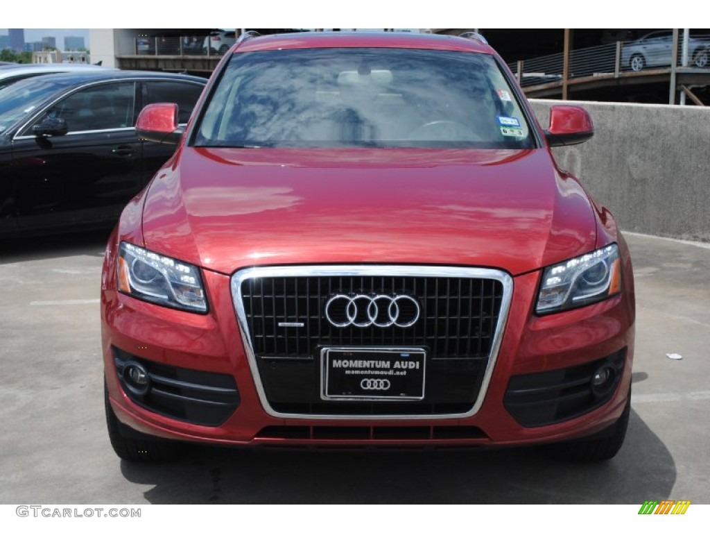 2010 Q5 3.2 quattro - Garnet Red Pearl Effect / Black photo #2