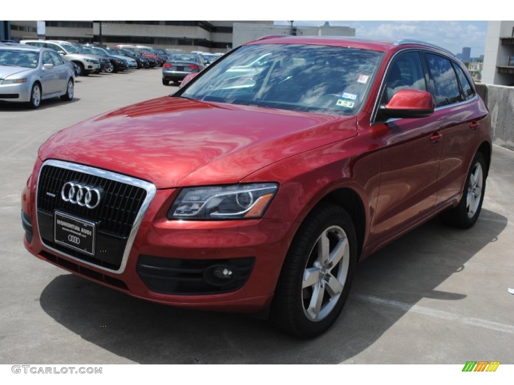 2010 Q5 3.2 quattro - Garnet Red Pearl Effect / Black photo #3