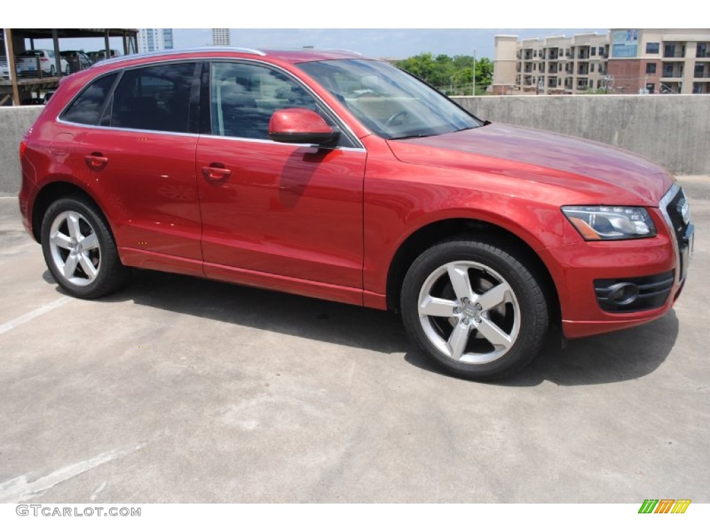 Garnet Red Pearl Effect 2010 Audi Q5 3.2 quattro Exterior Photo #80444779