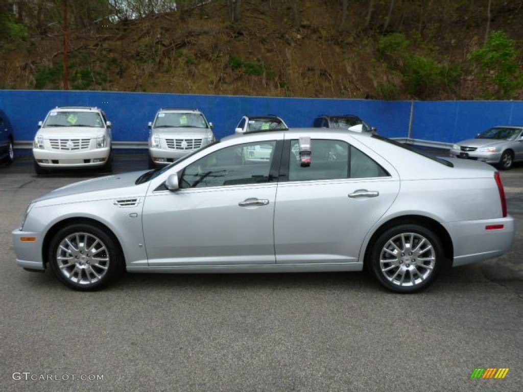 2009 STS 4 V6 AWD - Radiant Silver / Light Gray photo #10