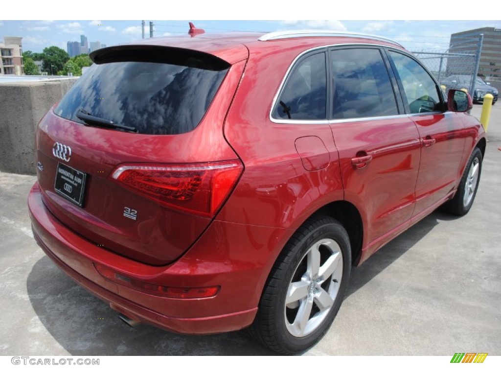 2010 Q5 3.2 quattro - Garnet Red Pearl Effect / Black photo #7