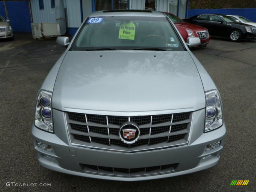 2009 STS 4 V6 AWD - Radiant Silver / Light Gray photo #15