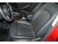 2010 Audi Q5 Black Interior Front Seat Photo