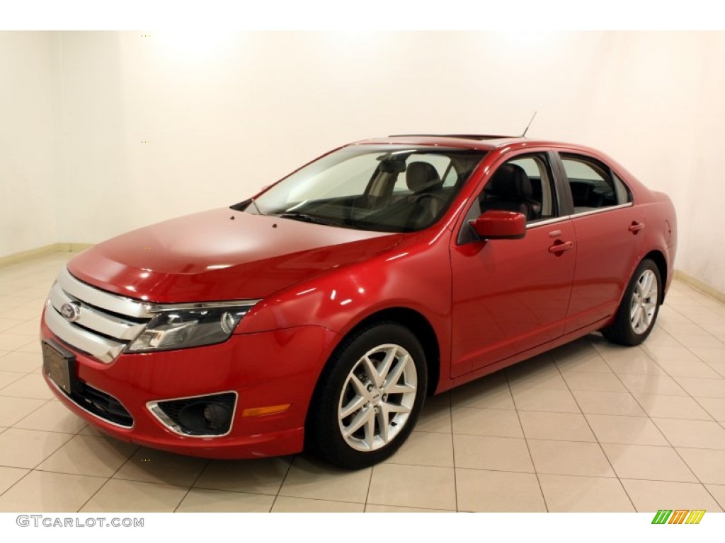 Red Candy Metallic 2010 Ford Fusion SEL V6 Exterior Photo #80445009