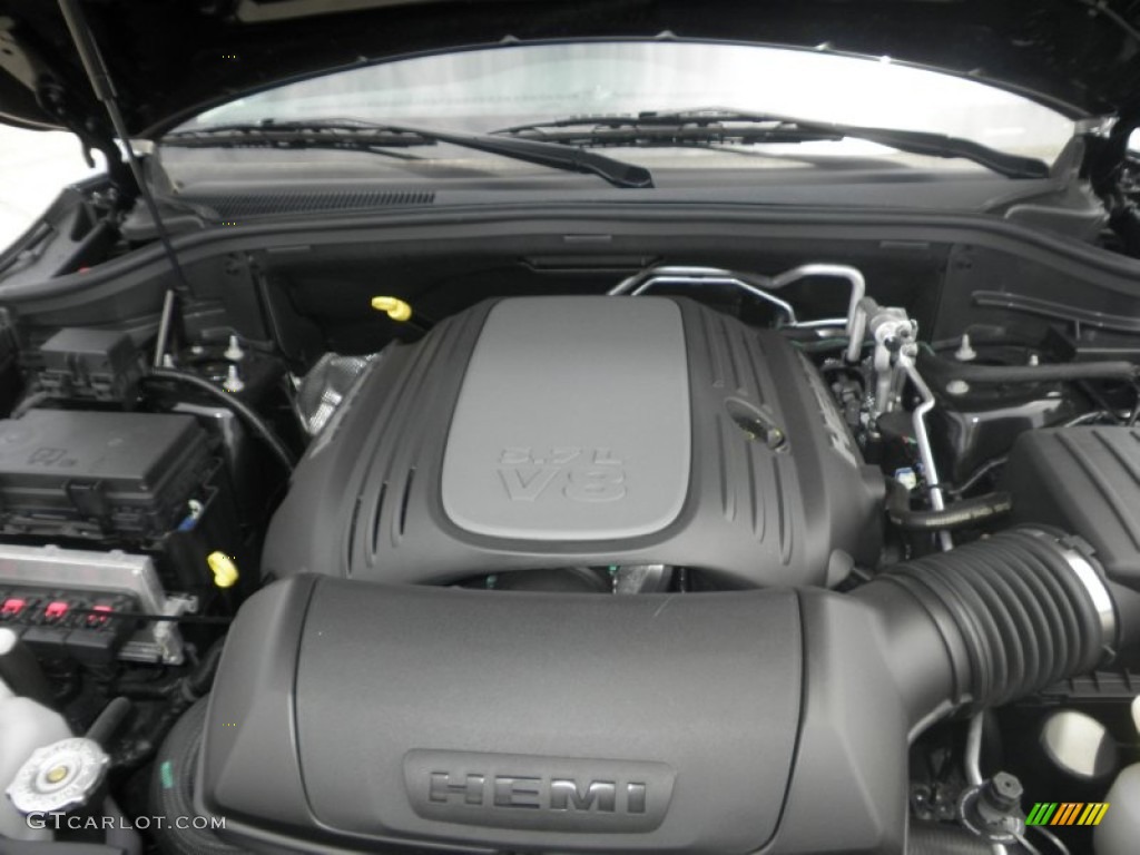 2013 Dodge Durango Crew AWD 5.7 Liter HEMI OHV 16-Valve VVT MDS V8 Engine Photo #80445167