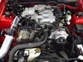 2003 Torch Red Ford Mustang V6 Convertible  photo #10