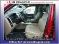 2010 Inferno Red Crystal Pearl Dodge Ram 1500 Laramie Crew Cab 4x4  photo #15