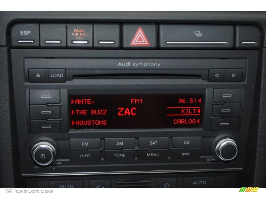 2008 Audi A4 2.0T quattro Sedan Controls Photo #80446130