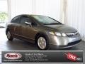 2008 Galaxy Gray Metallic Honda Civic Hybrid Sedan  photo #1