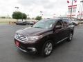 2013 Sizzling Crimson Mica Toyota Highlander Limited  photo #3