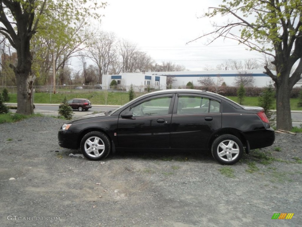 Black Onyx 2007 Saturn ION 2 Sedan Exterior Photo #80448140