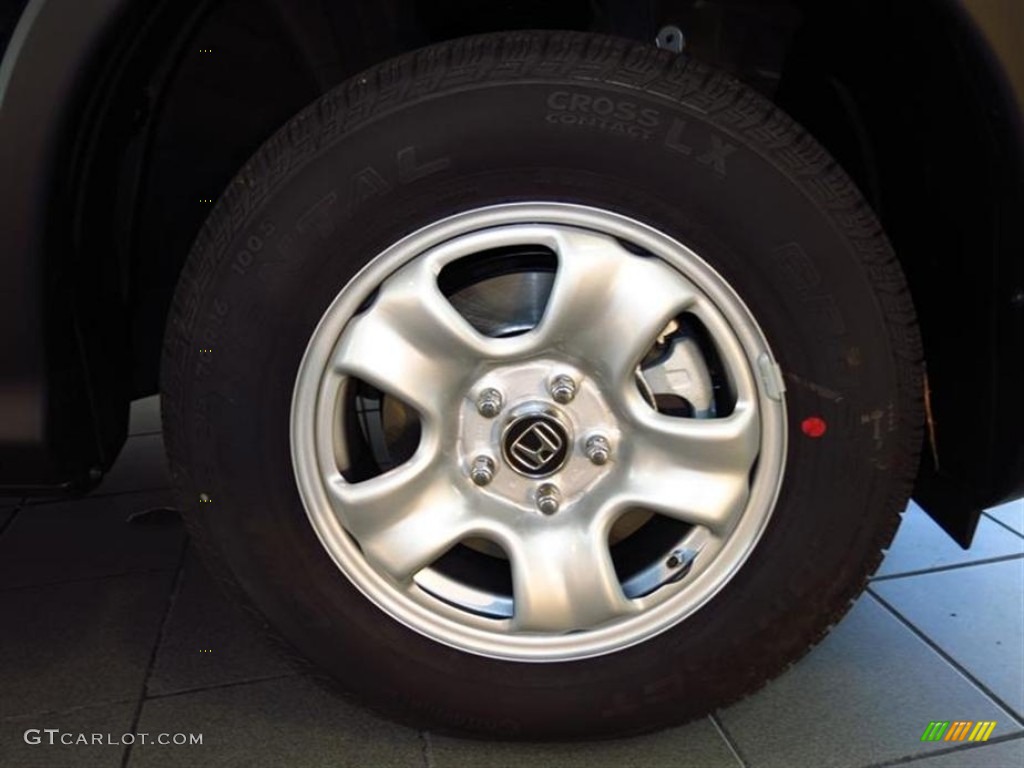 2013 CR-V LX - Crystal Black Pearl / Black photo #4