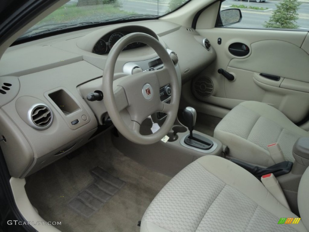 Tan Interior 2007 Saturn ION 2 Sedan Photo #80448340