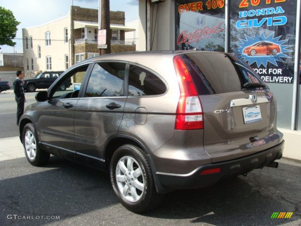 2009 CR-V EX 4WD - Borrego Beige Metallic / Black photo #4