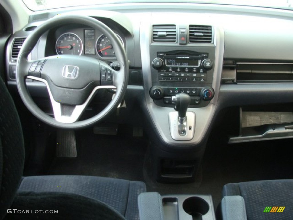 2009 CR-V EX 4WD - Borrego Beige Metallic / Black photo #9