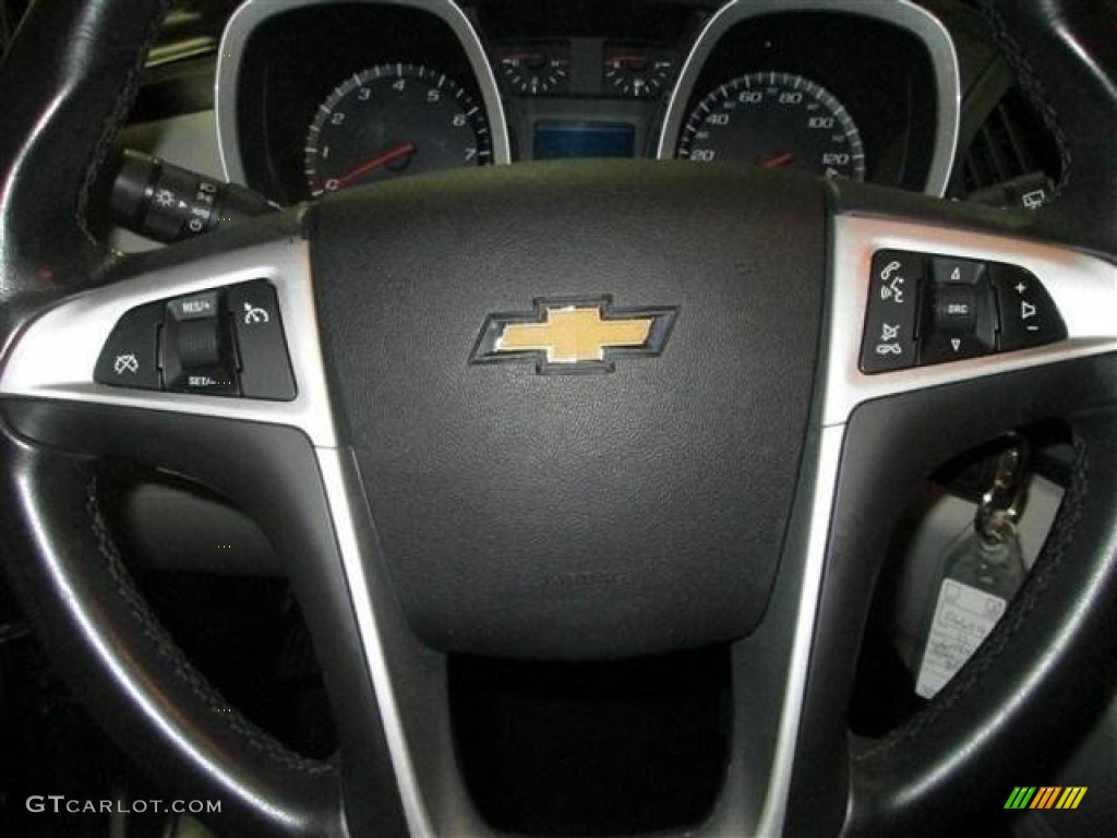 2011 Equinox LT - Cyber Gray Metallic / Light Titanium/Jet Black photo #15