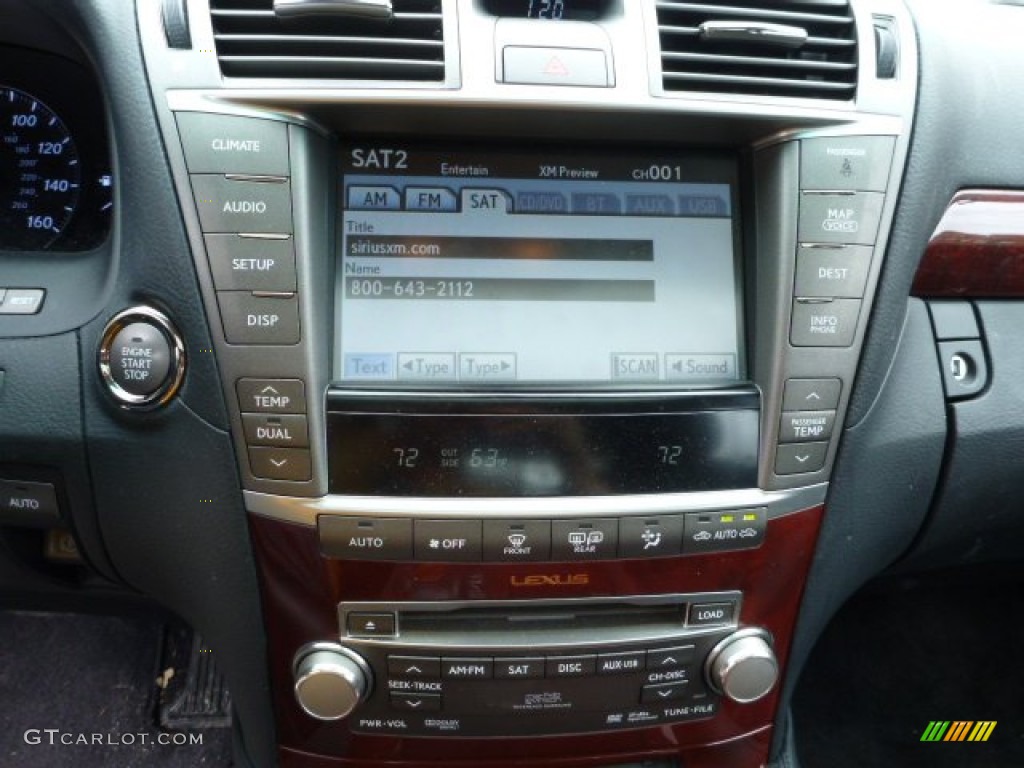 2010 Lexus LS 460 L AWD Controls Photo #80449506