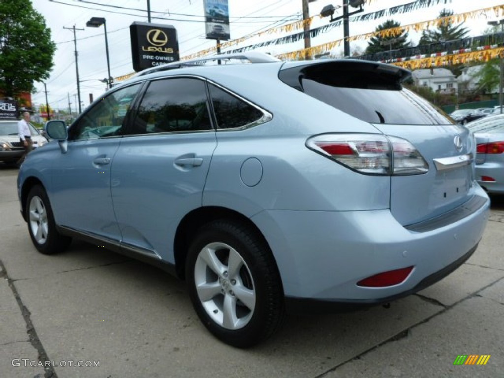 2012 RX 350 AWD - Cerulean Blue Metallic / Light Gray photo #2