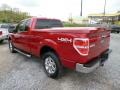 2011 Red Candy Metallic Ford F150 XLT SuperCab 4x4  photo #5