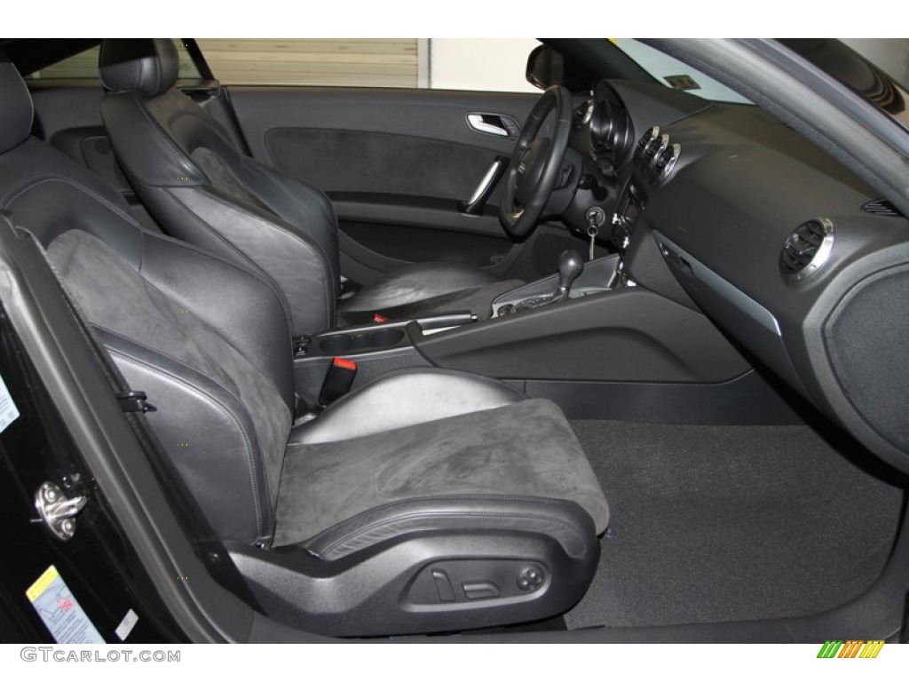 Black Interior 2008 Audi TT 2.0T Coupe Photo #80450141