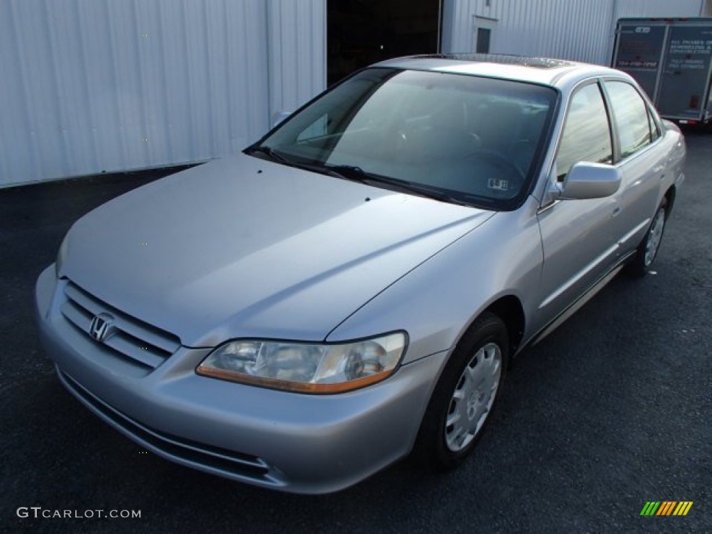 Satin Silver Metallic 2001 Honda Accord LX Sedan Exterior Photo #80450188