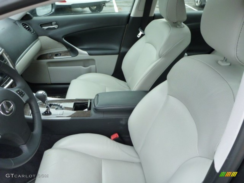 Light Gray Interior 2011 Lexus IS 250 AWD Photo #80450477