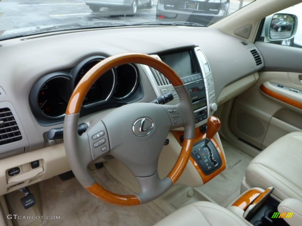 2009 Lexus RX 350 AWD Parchment Dashboard Photo #80450954