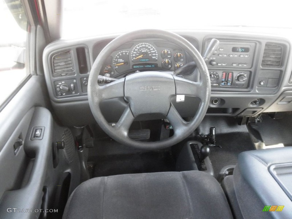 2003 Sierra 2500HD Crew Cab 4x4 - Fire Red / Dark Pewter photo #12