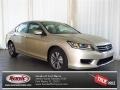 2013 Champagne Frost Pearl Honda Accord LX Sedan  photo #1