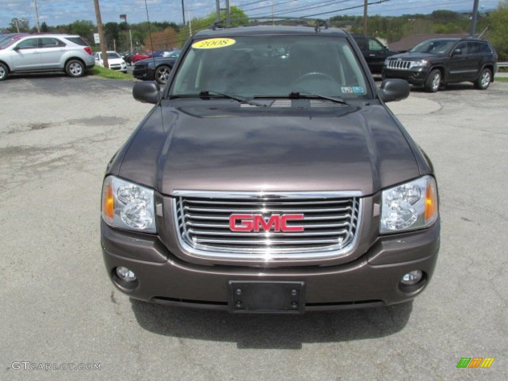 2008 Envoy SLT 4x4 - Medium Brown Metallic / Ebony photo #14