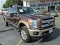 2012 Golden Bronze Metallic Ford F350 Super Duty King Ranch Crew Cab 4x4  photo #1
