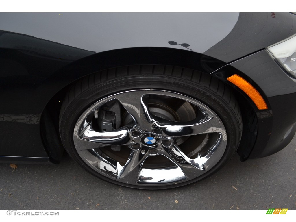 2011 3 Series 335i Convertible - Black Sapphire Metallic / Saddle Brown Dakota Leather photo #2