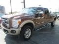 2012 Golden Bronze Metallic Ford F350 Super Duty King Ranch Crew Cab 4x4  photo #5