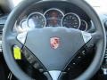 Stone/Steel Grey 2009 Porsche Cayenne S Steering Wheel