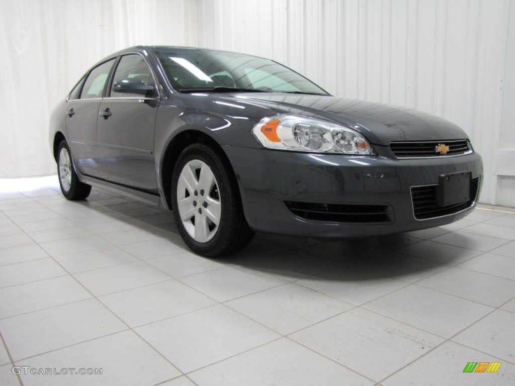 2010 Impala LS - Cyber Gray Metallic / Gray photo #1