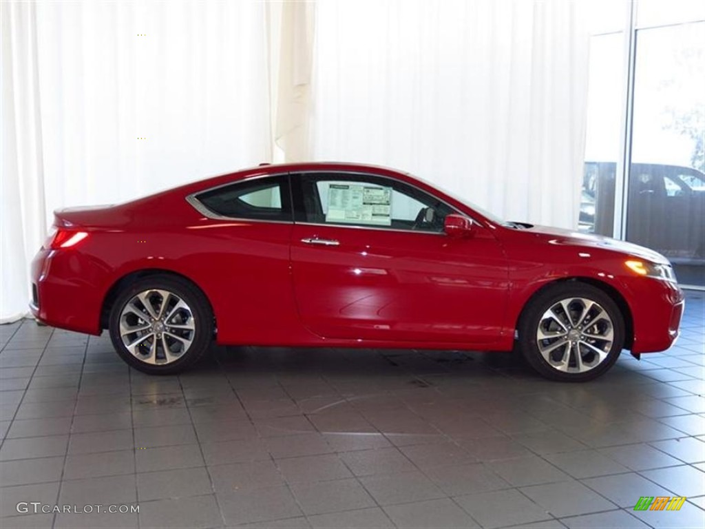 San Marino Red 2013 Honda Accord EX-L V6 Coupe Exterior Photo #80453612