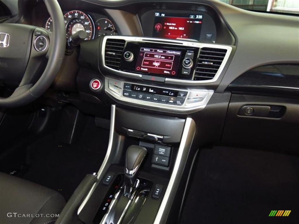 2013 Accord EX-L V6 Coupe - San Marino Red / Black photo #7