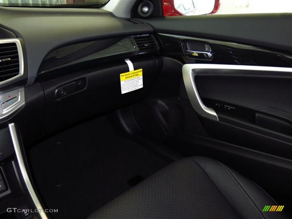 2013 Accord EX-L V6 Coupe - San Marino Red / Black photo #8