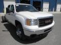 Summit White - Sierra 3500HD Crew Cab 4x4 Chassis Photo No. 2