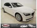 Alpine White 2010 BMW 7 Series 750i Sedan