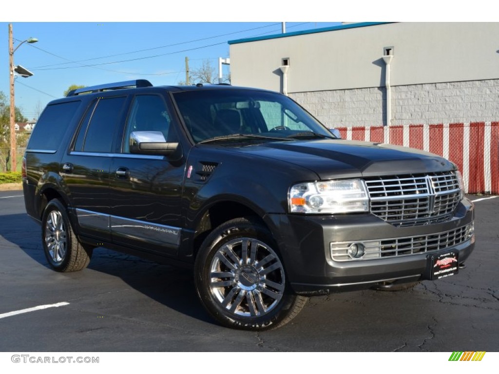 2007 Navigator Ultimate 4x4 - Alloy Metallic / Charcoal/Caramel photo #1