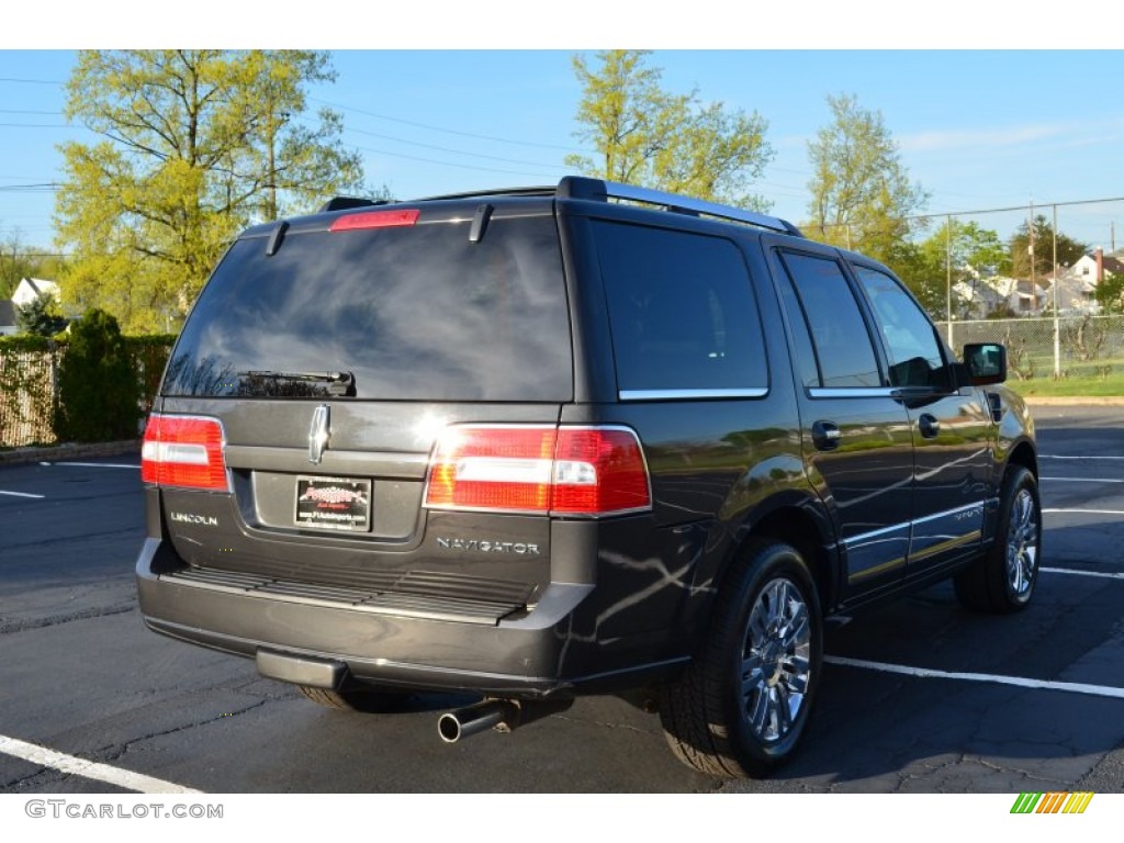 2007 Navigator Ultimate 4x4 - Alloy Metallic / Charcoal/Caramel photo #7