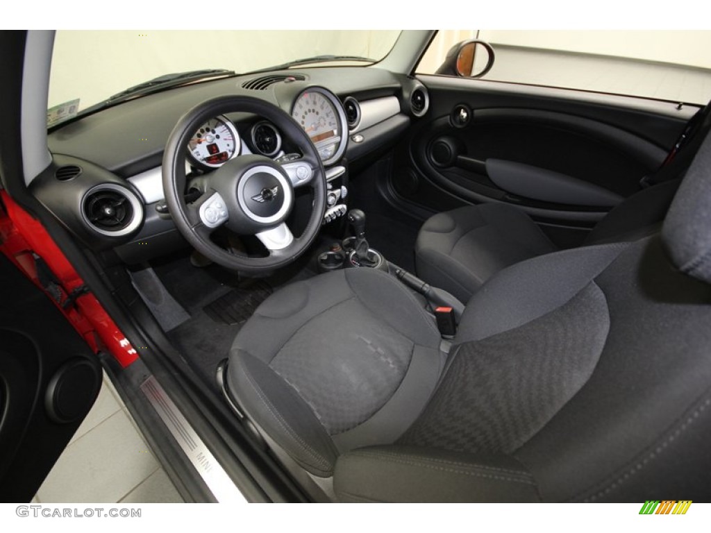 Checkered Carbon Black/Black Interior 2010 Mini Cooper Clubman Photo #80457455