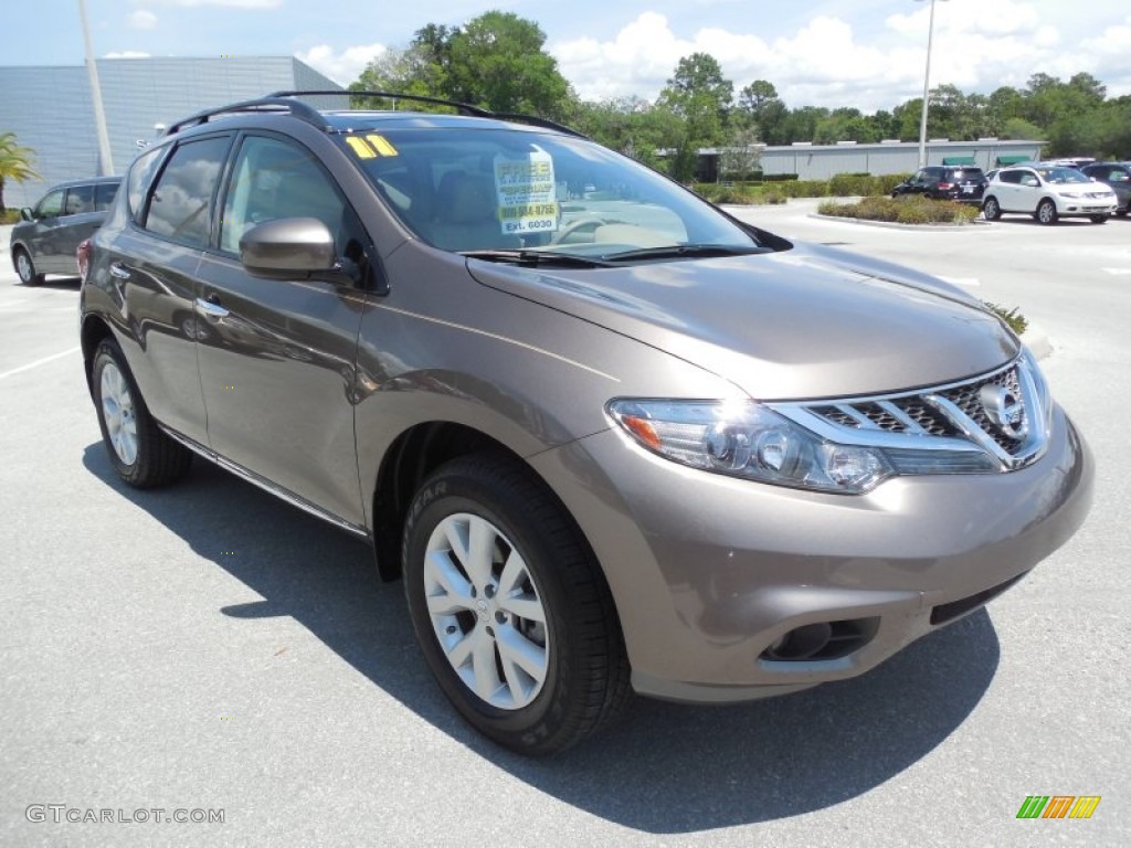 2011 Murano SL - Tinted Bronze / Beige photo #11