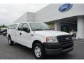 Oxford White 2005 Ford F150 XL SuperCab Exterior