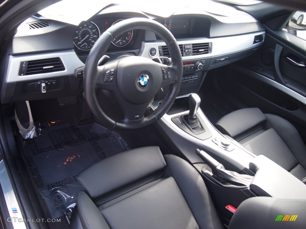 Black Interior 2011 BMW 3 Series 335i Sedan Photo #80459670
