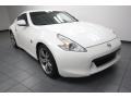 2009 Pearl White Nissan 370Z Sport Touring Coupe  photo #1